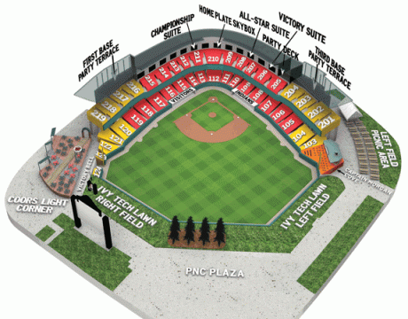 Here is a map of the field and where to find us in the Coors Light Corner!