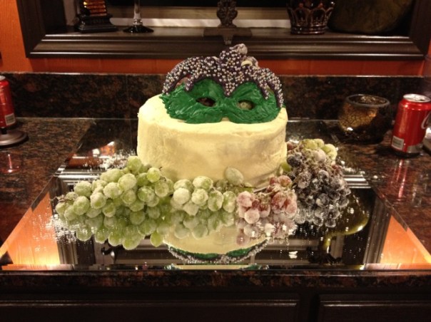 Congrats and hope you enjoyed this cake during your celebration!